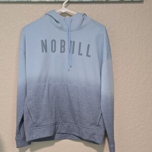 Nobull Womens Blue Ombre Hoodie
